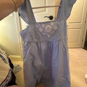 DRAPER JAMES MINI DRESS / RUFFLE SLEEVE